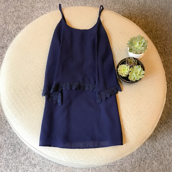 Navy blue dress - Picture 1 of 4
